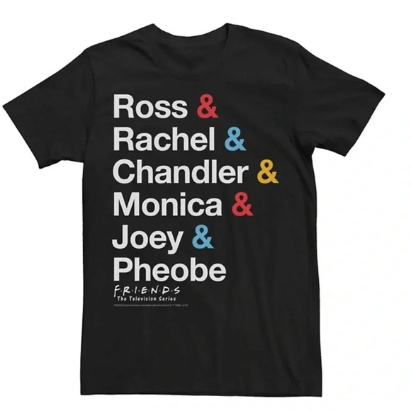 None Other - Friends TV Character T Shirt Kids Size 6/6X